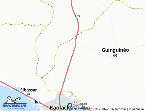 Mappa MICHELIN Darou Bak - ViaMichelin