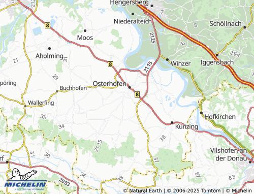 Carte MICHELIN Altenmarkt - ViaMichelin
