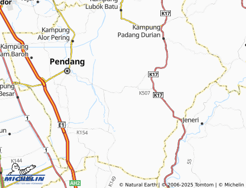 MICHELIN Kampung Titi Teras map - ViaMichelin