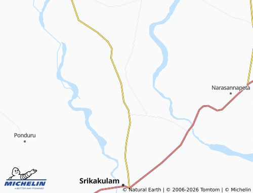 MICHELIN Amadalavalasa map - ViaMichelin