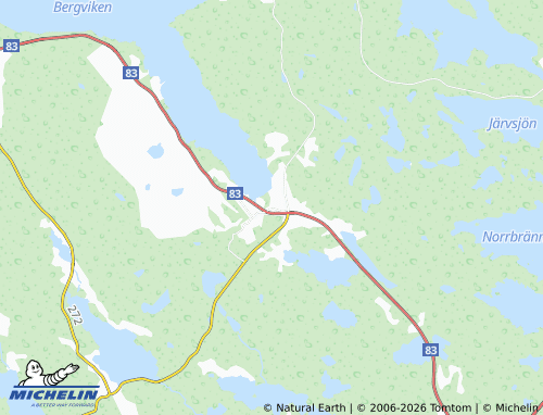 MICHELIN-Landkarte Skog - ViaMichelin