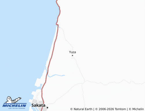 Mappa MICHELIN Yuza - ViaMichelin