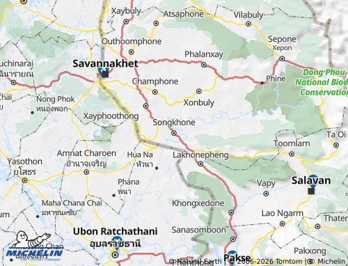 Mappa MICHELIN Songkhone - ViaMichelin