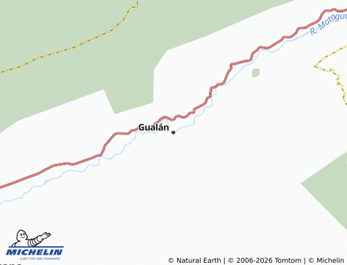 MICHELIN-Landkarte Gualán - ViaMichelin