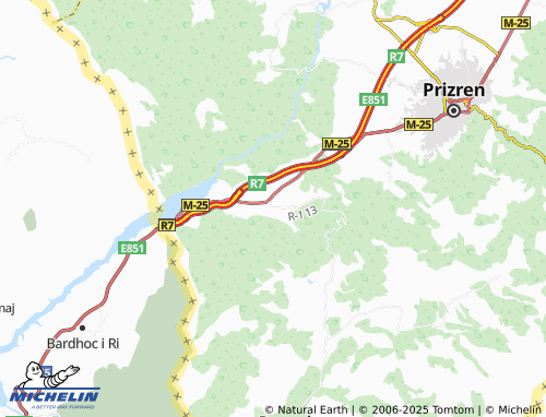 MICHELIN Zhur map - ViaMichelin