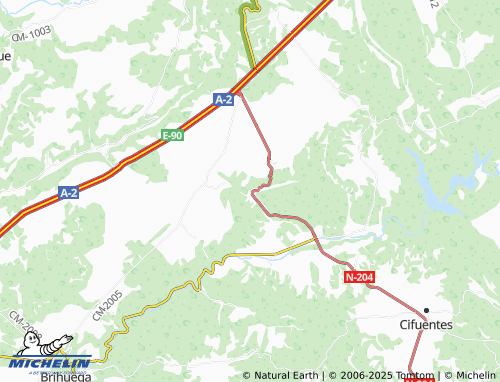 MICHELIN Cogollor map - ViaMichelin