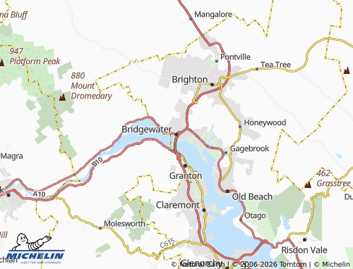 Mapa MICHELIN Bridgewater - ViaMichelin