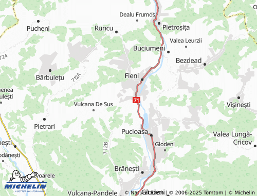Mappa MICHELIN Cucuteni - ViaMichelin