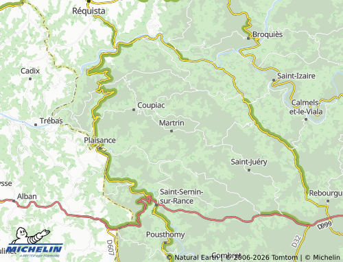 Mapa MICHELIN Martrin - ViaMichelin