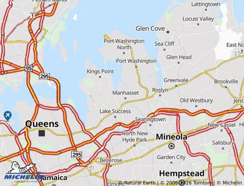 Mapa MICHELIN Plandome Heights - ViaMichelin