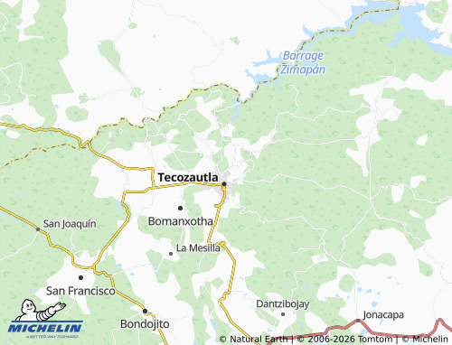 Mapa MICHELIN Divina Providencia - ViaMichelin