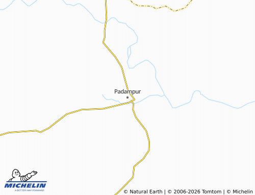 Carte MICHELIN Padampur - ViaMichelin