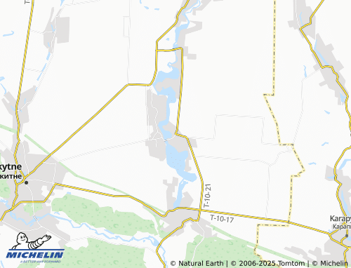 MICHELIN Sharky map - ViaMichelin