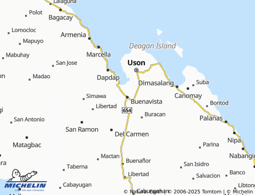 MICHELIN Buenavista map - ViaMichelin