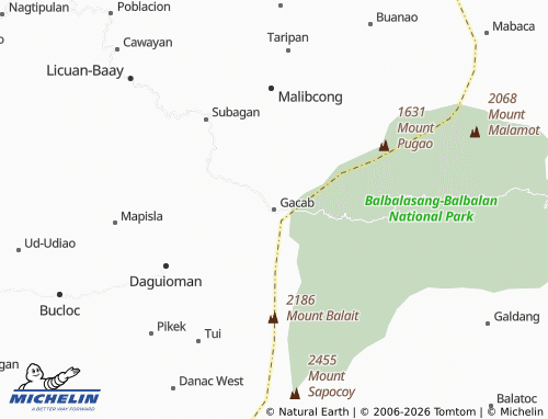 Mappa MICHELIN Gacab - ViaMichelin