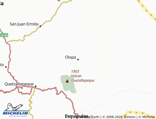 Mappa MICHELIN Olopa - ViaMichelin