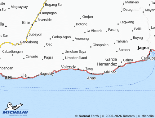 MICHELIN Simang map - ViaMichelin