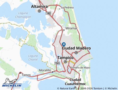 Mappa MICHELIN Los Encinos - ViaMichelin