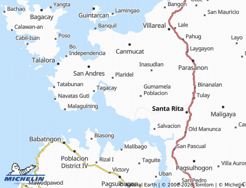 MICHELIN Hinangudtan map - ViaMichelin
