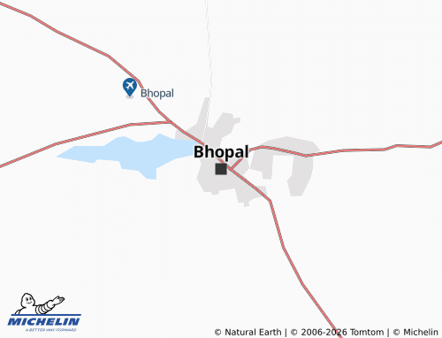 MICHELIN Bhopal map - ViaMichelin