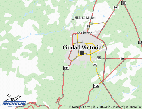 Carte MICHELIN Cuauhtémoc - ViaMichelin