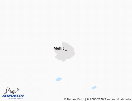 Kaart MICHELIN Mellit - ViaMichelin