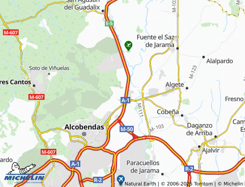 Mapa MICHELIN Fuente el Fresno - ViaMichelin