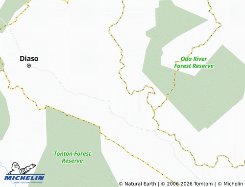 Mapa MICHELIN Ahwiaso - ViaMichelin