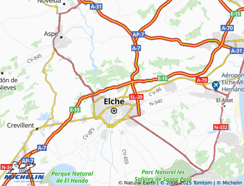 Mapa MICHELIN Altabix - ViaMichelin