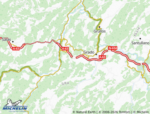 Carte MICHELIN El Freisnu - ViaMichelin