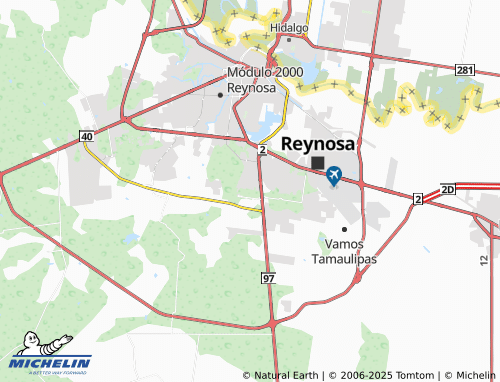 MICHELIN Puerto Escondido map - ViaMichelin