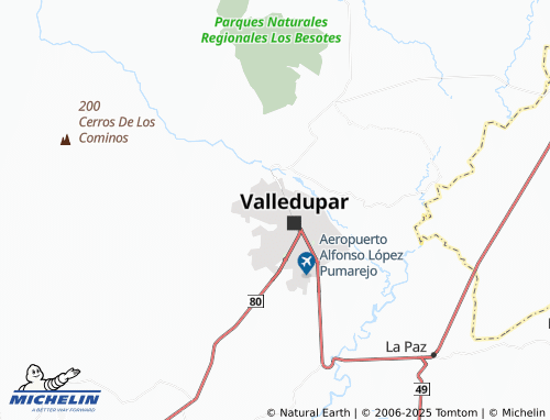 Carte MICHELIN La Esperanza - ViaMichelin