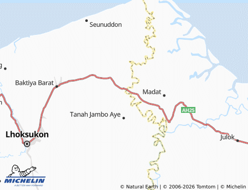 MICHELIN Samakurok map - ViaMichelin