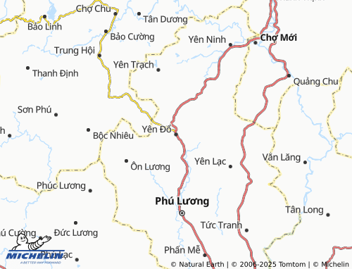 MICHELIN Yên Đổ map - ViaMichelin