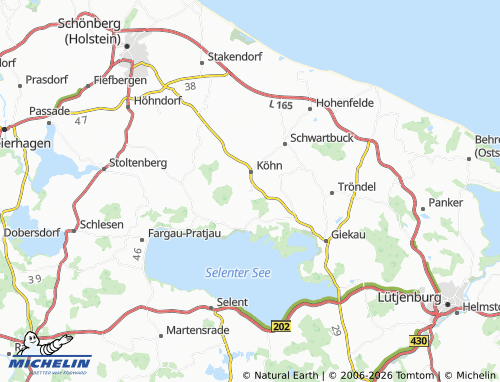 MICHELIN Köhnerhegbök map - ViaMichelin