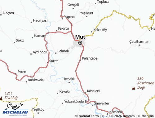 Mappa MICHELIN Elbeyli - ViaMichelin