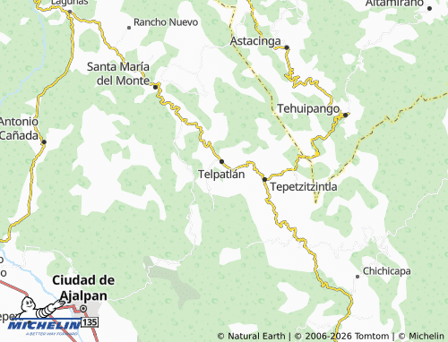 MICHELIN Las Cruces map - ViaMichelin