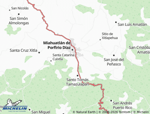 MICHELIN-Landkarte San Ignacio - ViaMichelin