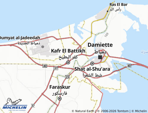 Mappa MICHELIN al-Basateen - ViaMichelin
