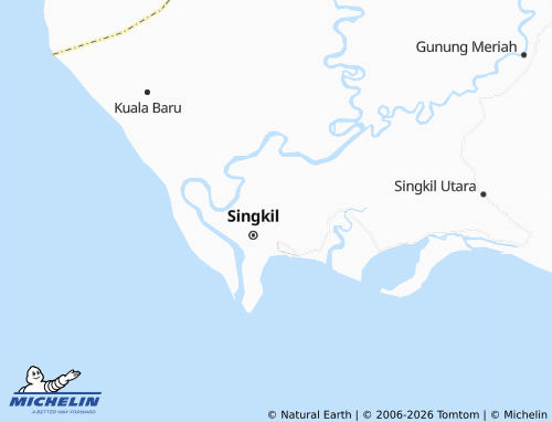 MICHELIN Teluk Ambun map - ViaMichelin
