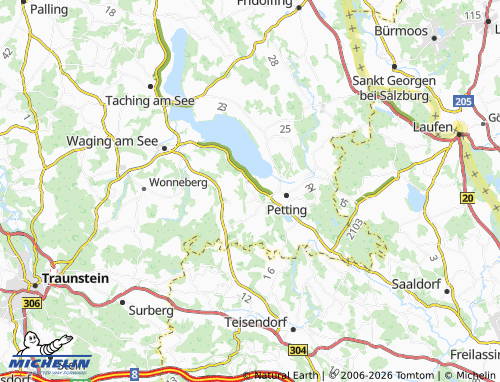 Mapa MICHELIN Stötten - ViaMichelin