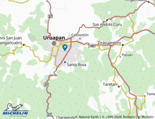 Mappa MICHELIN Janitzio - ViaMichelin