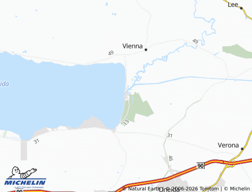 Mapa MICHELIN Verona Beach - ViaMichelin