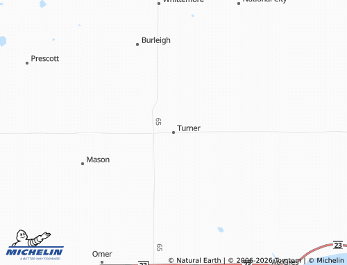 Mapa MICHELIN Turner - ViaMichelin