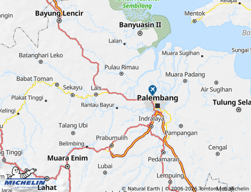 MICHELIN-Landkarte Banyuasin - ViaMichelin