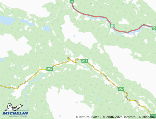 MICHELIN Bjølstadmo map - ViaMichelin