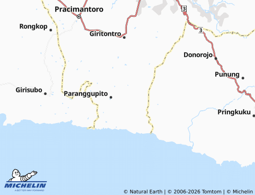 Mapa MICHELIN Sambiharjo - ViaMichelin