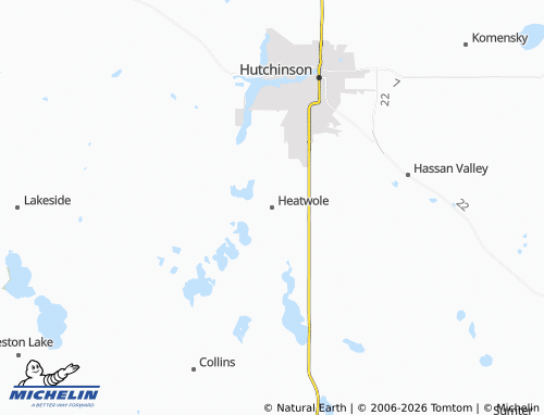 Carte MICHELIN Heatwole - ViaMichelin