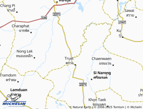 MICHELIN Phak Mai map - ViaMichelin