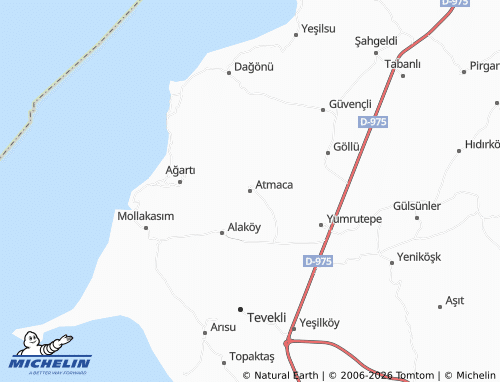 Carte MICHELIN Atmaca - ViaMichelin
